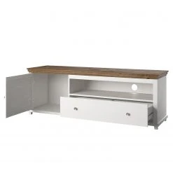 Ridgevalley Wohnwand Emmanuela II (4-teilig) - Kiefer Weiß Dekor -Wohnzimmermöbel boutique en ligne 1000344581 220414 045 DETAILS P000000001000344581