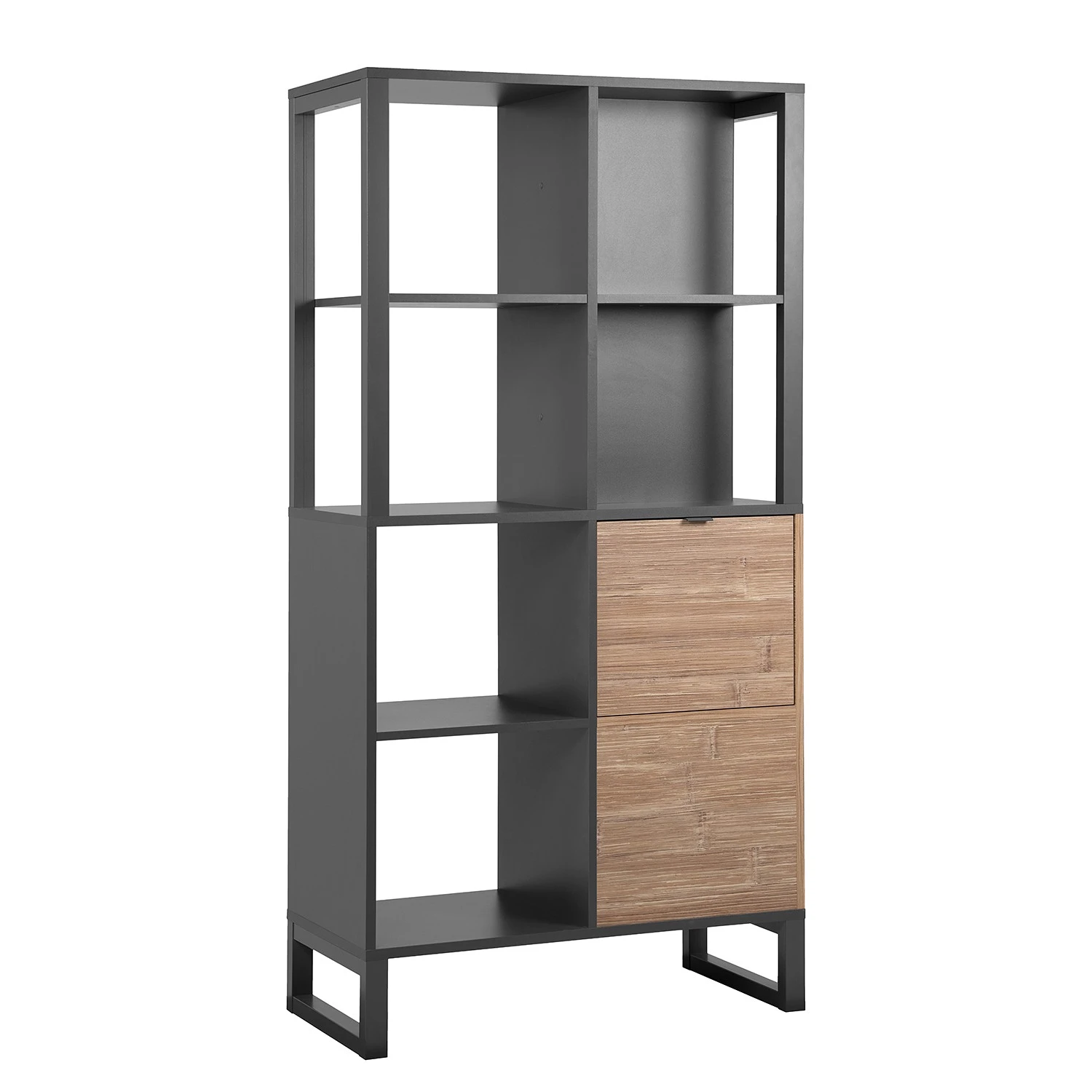 Loftscape Regal Mid West - Bambus Dekor / Anthrazit 5 Loftscape Regal Mid West - Bambus Dekor / Anthrazit – Bild 5