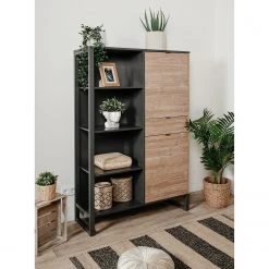 Loftscape Schrank Mid West - Bambus Dekor / Anthrazit 18 Loftscape Schrank Mid West - Bambus Dekor / Anthrazit -Wohnzimmermöbel boutique en ligne 1000344590 220407 021 MOOD DETAILS P000000001000344590 mood