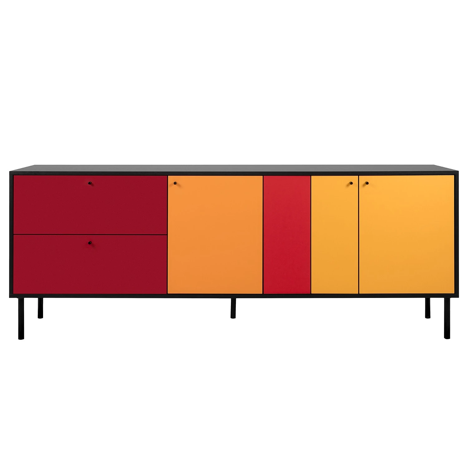 Loftscape TV-Lowboard Modern Art - Mehrfarbig 5 Loftscape TV-Lowboard Modern Art - Mehrfarbig – Bild 5