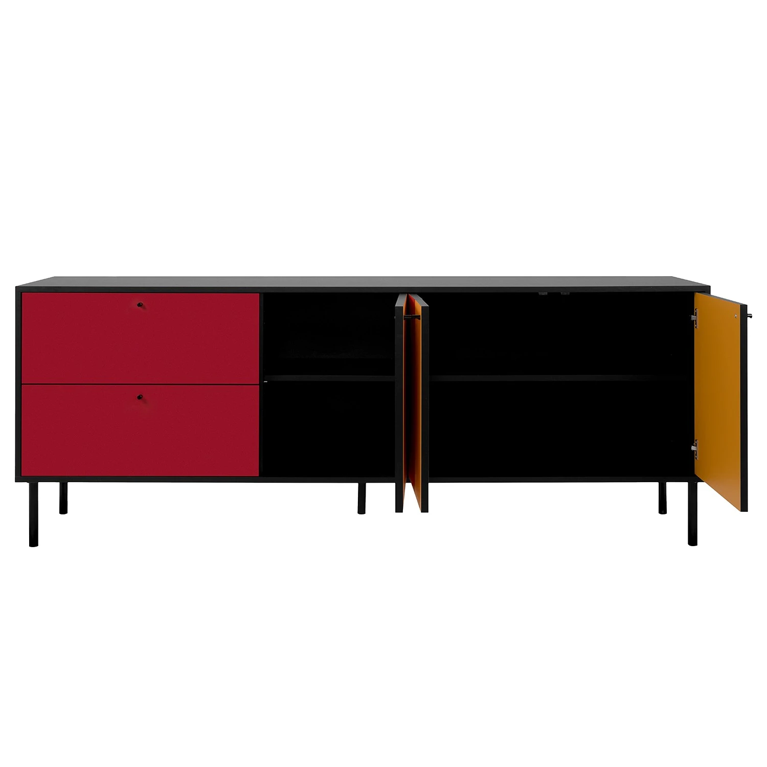 Loftscape TV-Lowboard Modern Art - Mehrfarbig 7 Loftscape TV-Lowboard Modern Art - Mehrfarbig – Bild 7