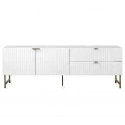 Loftscape TV-Lowboard Metropolis - Matt Weiß 15 Loftscape TV-Lowboard Metropolis - Matt Weiß -Wohnzimmermöbel boutique en ligne 1000344594 220407 030 DETAILS P000000001000344594