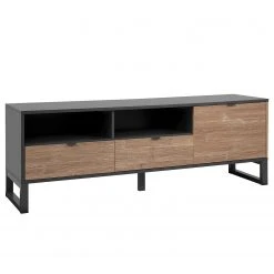 Loftscape TV-Lowboard Mid West - Bambus Dekor / Anthrazit 27 Loftscape TV-Lowboard Mid West - Bambus Dekor / Anthrazit -Wohnzimmermöbel boutique en ligne 1000344596 220407 037 DETAILS P000000001000344596