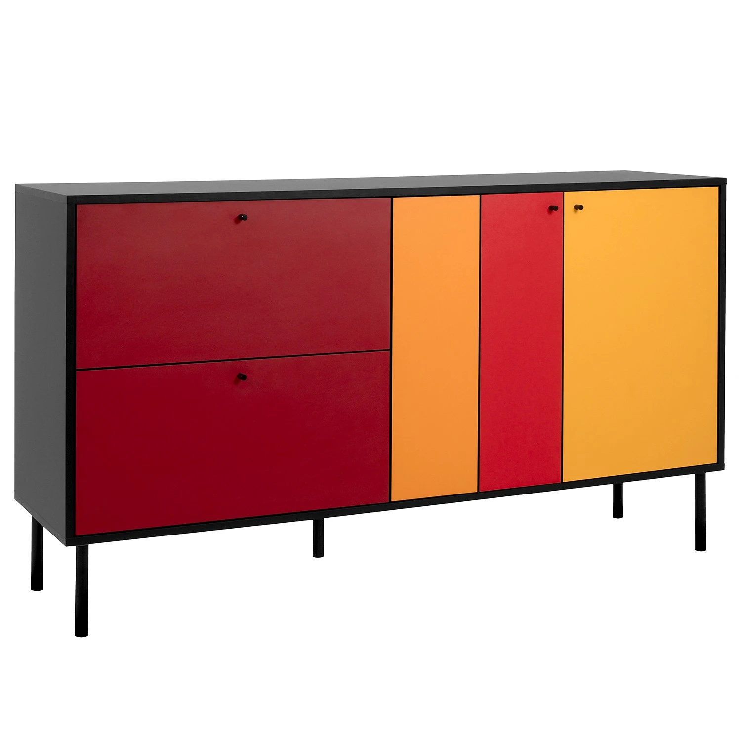 Loftscape Sideboard Modern Art - Mehrfarbig 1 Loftscape Sideboard Modern Art - Mehrfarbig