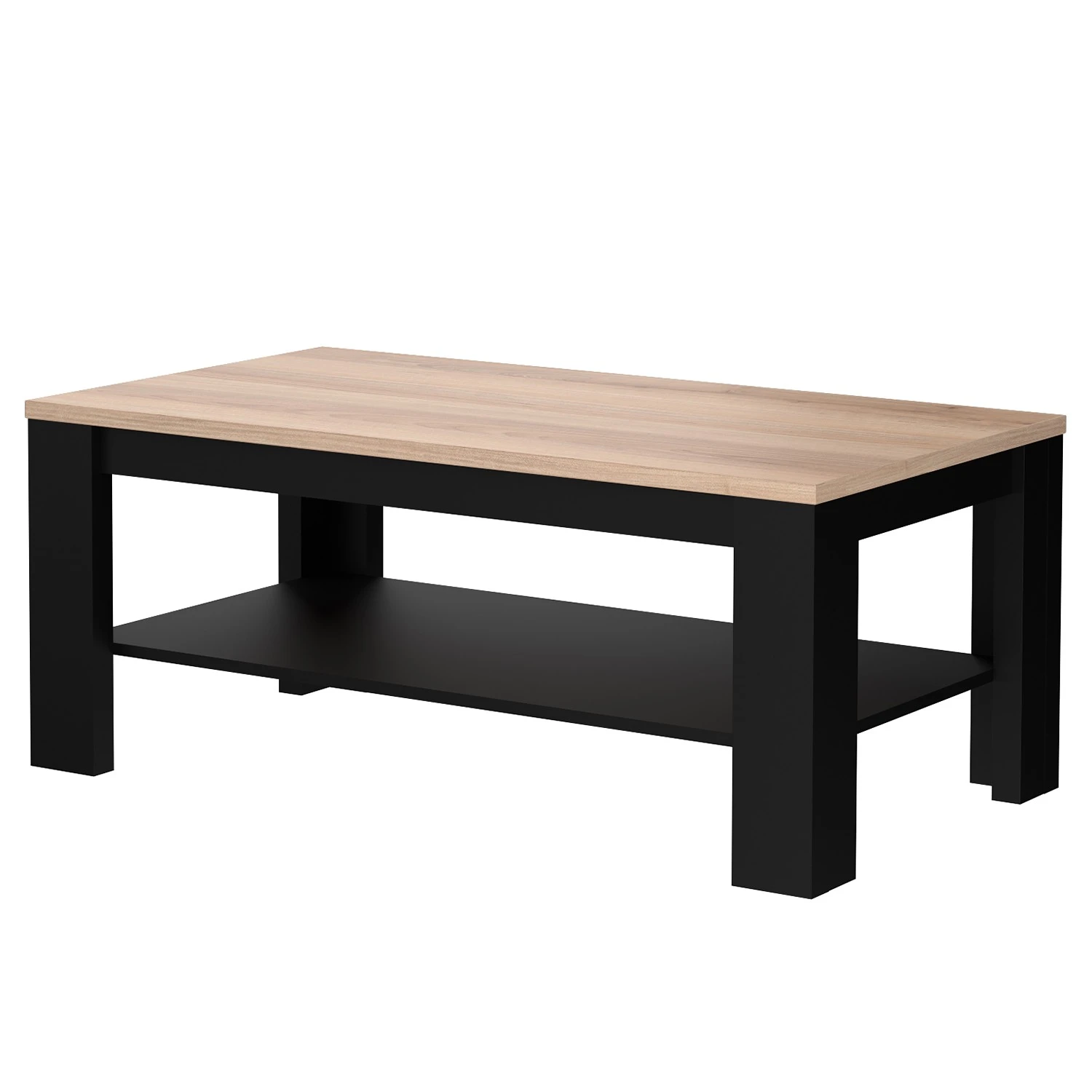 Red Living Couchtisch Westlock - Esche Dekor / Schwarz 1 Red Living Couchtisch Westlock - Esche Dekor / Schwarz