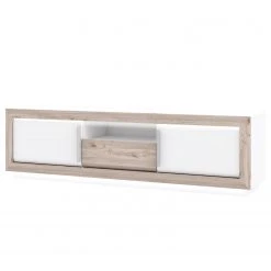 Loftscape TV-Lowboard Wilander - Inkl. Beleuchtung - Hochglanz Weiß / Eiche Nelson Dekor -Wohnzimmermöbel boutique en ligne 1000344671 220414 030 DETAILS P000000001000344671