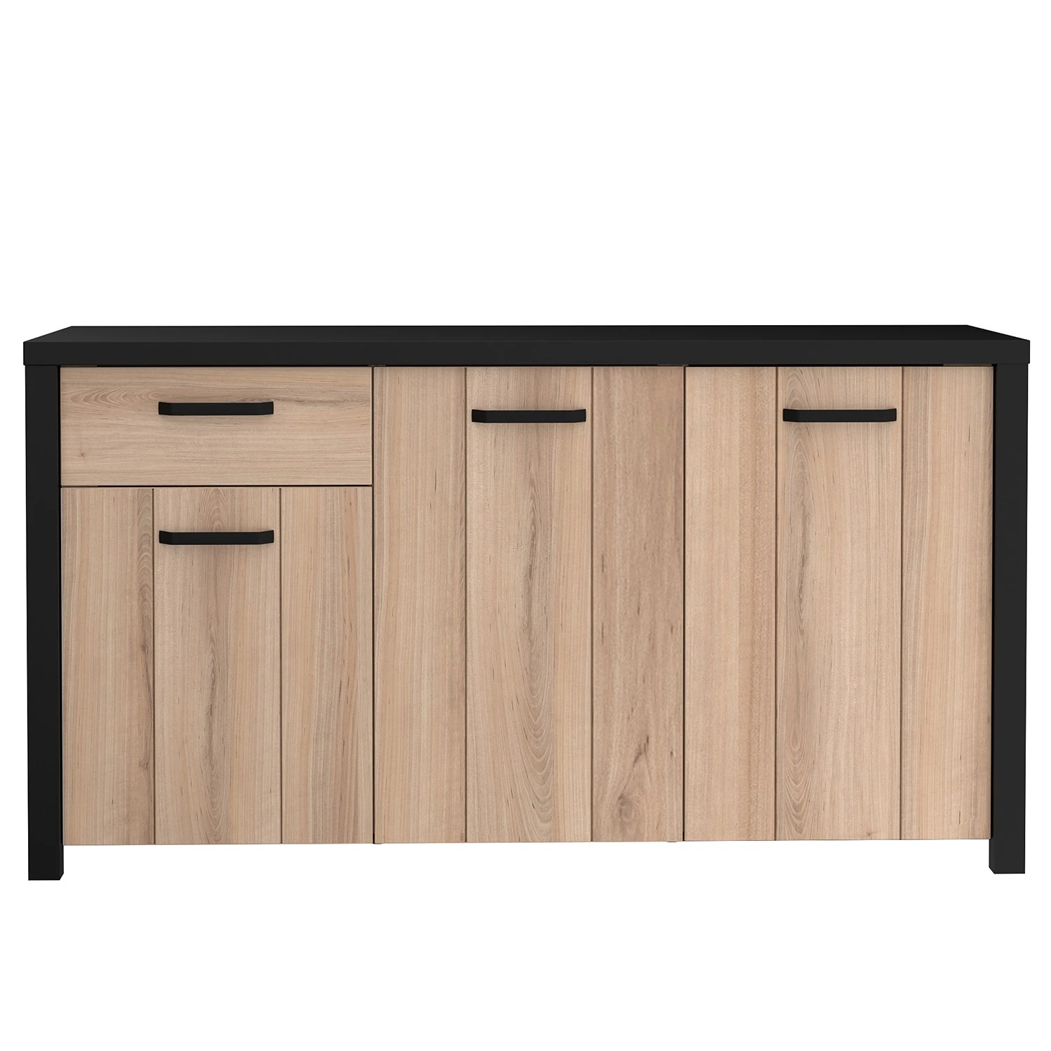 Red Living Sideboard Westlock I - Esche Dekor / Schwarz 4 Red Living Sideboard Westlock I - Esche Dekor / Schwarz – Bild 4