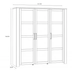 Ridgevalley Vitrinenschrank Vassia II - Eiche Navy Dekor / Eiche Riviera Dekor 20 Ridgevalley Vitrinenschrank Vassia II - Eiche Navy Dekor / Eiche Riviera Dekor -Wohnzimmermöbel boutique en ligne 1000344687 220414 500 SKETCH DETAILS P000000001000344687 sketch
