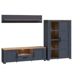 Ridgevalley Wohnwand Vassia I (3-teilig) - Eiche Navy Dekor / Eiche Riviera Dekor -Wohnzimmermöbel boutique en ligne 1000344688 220414 040 DETAILS P000000001000344688