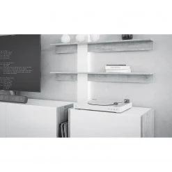 Loftscape Wohnwand Urban II (3-teilig) - Inkl. Beleuchtung - Weiß / Eiche Grau Dekor 15 Loftscape Wohnwand Urban II (3-teilig) - Inkl. Beleuchtung - Weiß / Eiche Grau Dekor -Wohnzimmermöbel boutique en ligne 1000344692 220414 055 DETAILS P000000001000344692