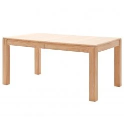 Naturoo Esstisch Tarent - (mit Ausziehfunktion) Eiche Bianco teilmassiv