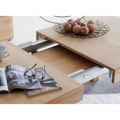 Naturoo Esstisch Tarent - (mit Ausziehfunktion) Eiche Bianco teilmassiv 5 Naturoo Esstisch Tarent - (mit Ausziehfunktion) Eiche Bianco teilmassiv -Wohnzimmermöbel boutique en ligne 1000344926 220413 031 DETAILS P000000001000344926