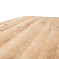 Red Living Esstisch Skye - Balkeneiche massiv / Metall - Balkeneiche / Schwarz - 200 x 100 cm -Wohnzimmermöbel boutique en ligne 1000344936 220413 031 DETAILS P000000001000344936