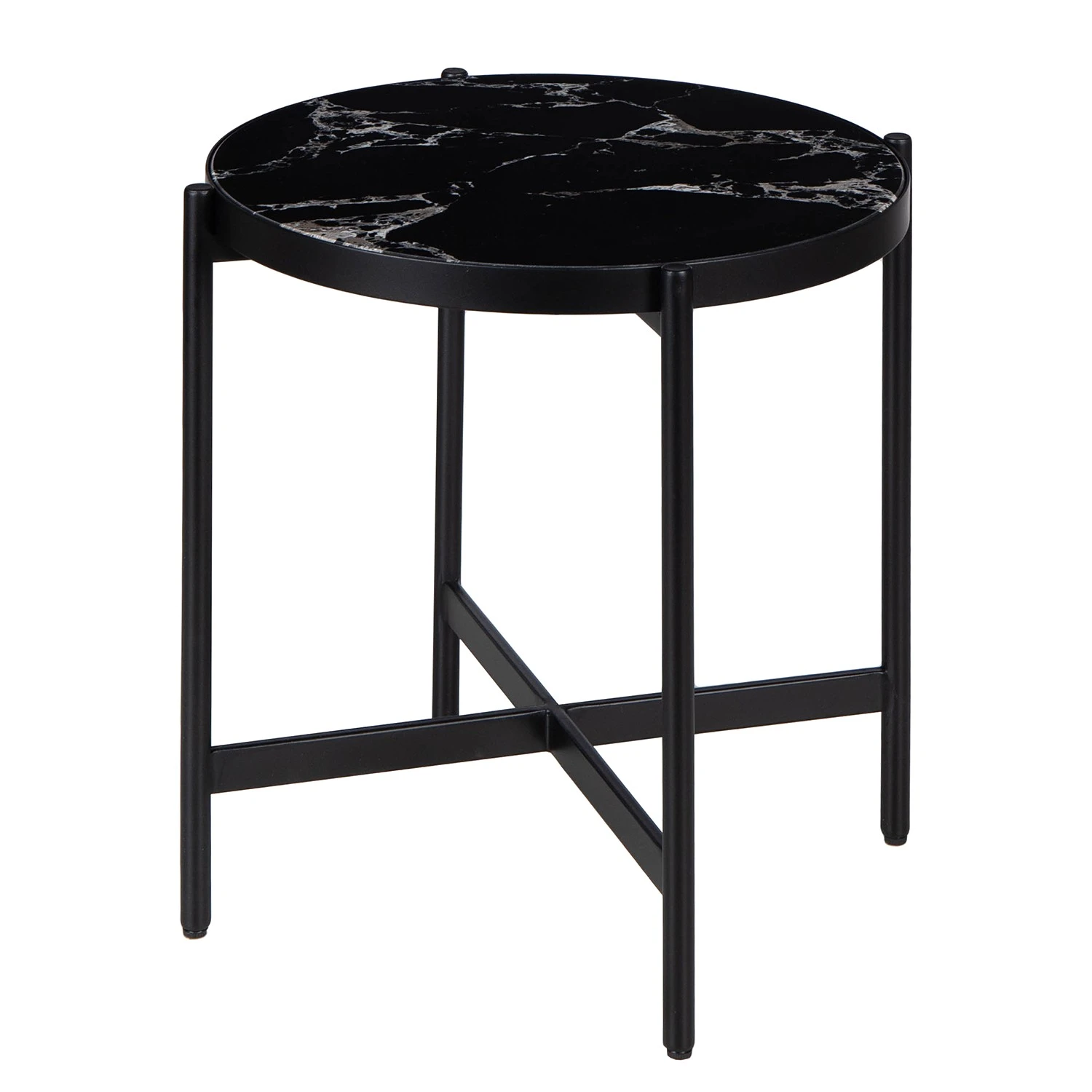 Studio Copenhagen Beistelltisch Abee II - Marmor / Metall - Marmor Schwarz / Schwarz 1 Studio Copenhagen Beistelltisch Abee II - Marmor / Metall - Marmor Schwarz / Schwarz