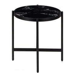 Studio Copenhagen Beistelltisch Abee II - Marmor / Metall - Marmor Schwarz / Schwarz 20 Studio Copenhagen Beistelltisch Abee II - Marmor / Metall - Marmor Schwarz / Schwarz -Wohnzimmermöbel boutique en ligne 1000345471 220919 031 DETAILS P000000001000345471