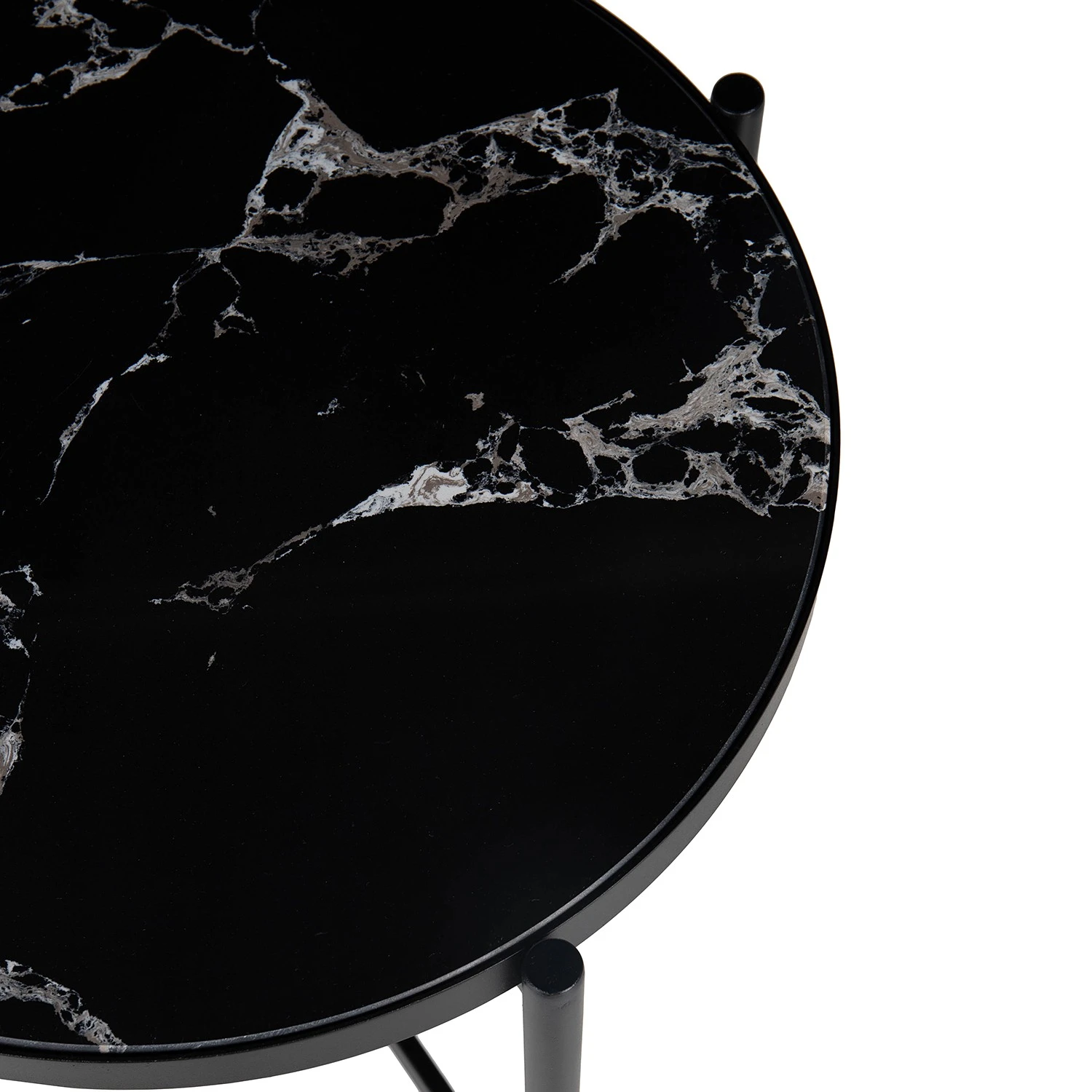 Studio Copenhagen Beistelltisch Abee II - Marmor / Metall - Marmor Schwarz / Schwarz 9 Studio Copenhagen Beistelltisch Abee II - Marmor / Metall - Marmor Schwarz / Schwarz – Bild 9