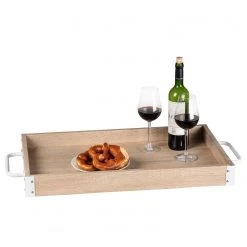 WENKO Servierwagen Rustico - Eiche Sonoma Dekor / Weiß 13 WENKO Servierwagen Rustico - Eiche Sonoma Dekor / Weiß -Wohnzimmermöbel boutique en ligne 1000345611 220412 040 DETAILS P000000001000345611