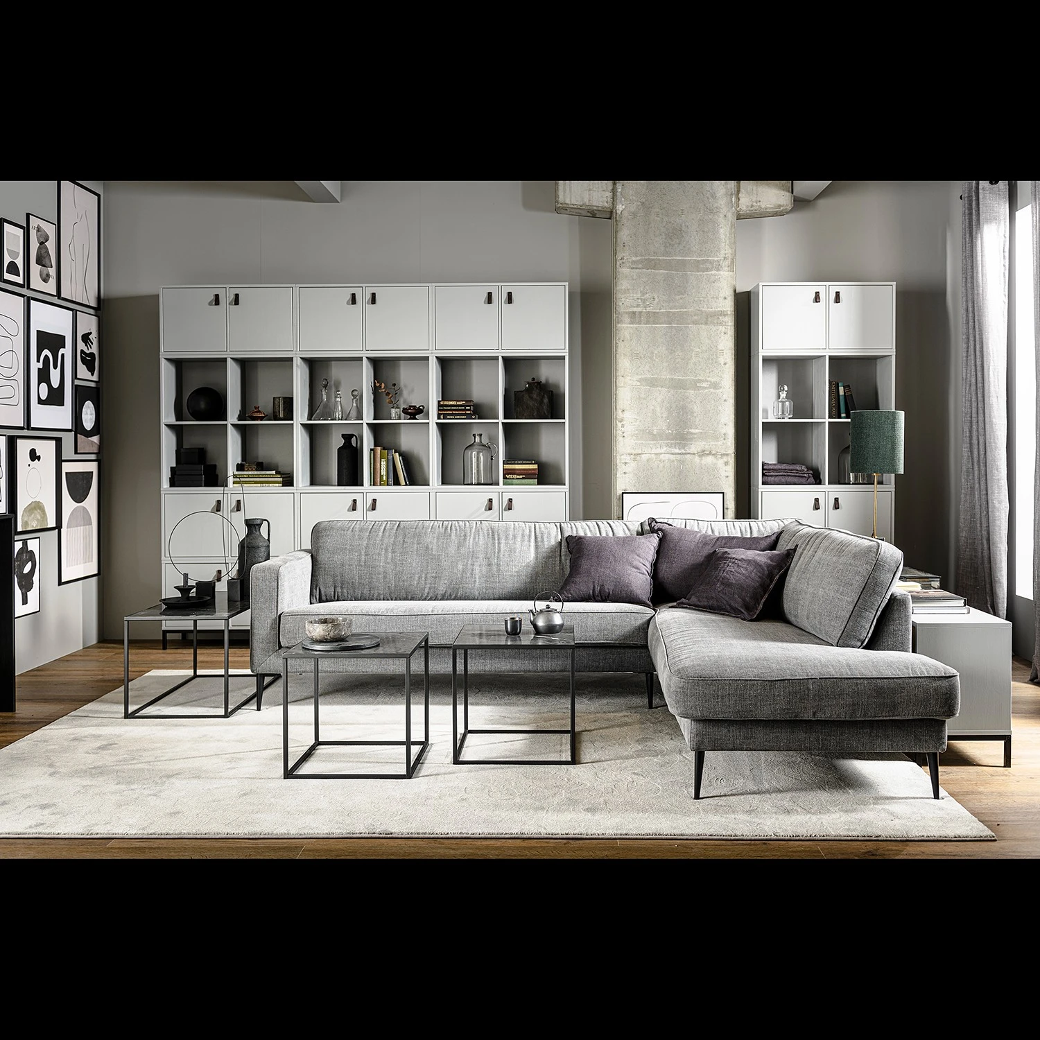 Loftscape Beistelltisch Sornas - Porzellan / Metall - Marmor Schwarz Dekor / Schwarz 2 Loftscape Beistelltisch Sornas - Porzellan / Metall - Marmor Schwarz Dekor / Schwarz – Bild 2