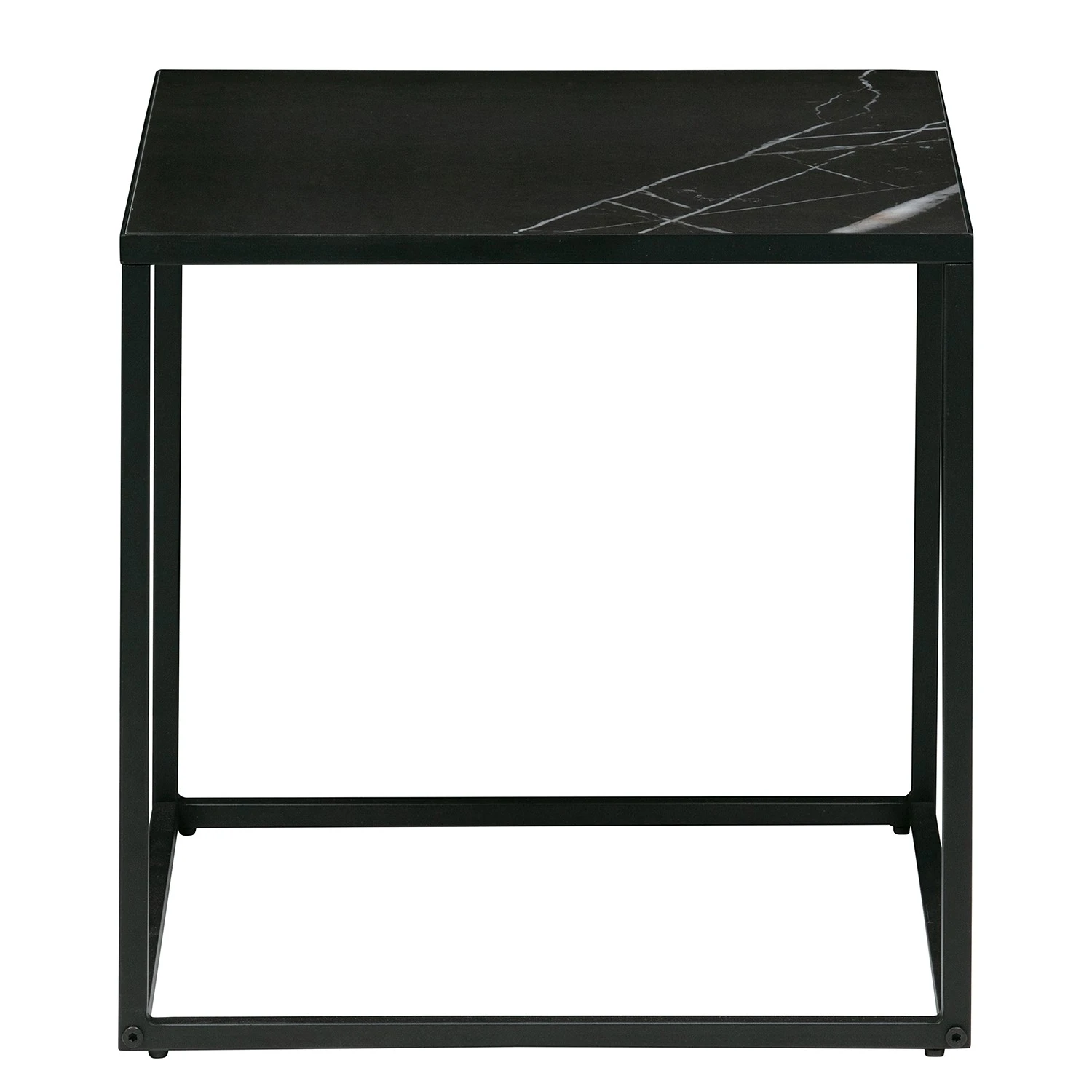 Loftscape Beistelltisch Sornas - Porzellan / Metall - Marmor Schwarz Dekor / Schwarz 3 Loftscape Beistelltisch Sornas - Porzellan / Metall - Marmor Schwarz Dekor / Schwarz – Bild 3