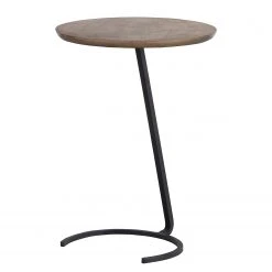 Red Living Beistelltisch Zerano - Metall - Messing / Schwarz