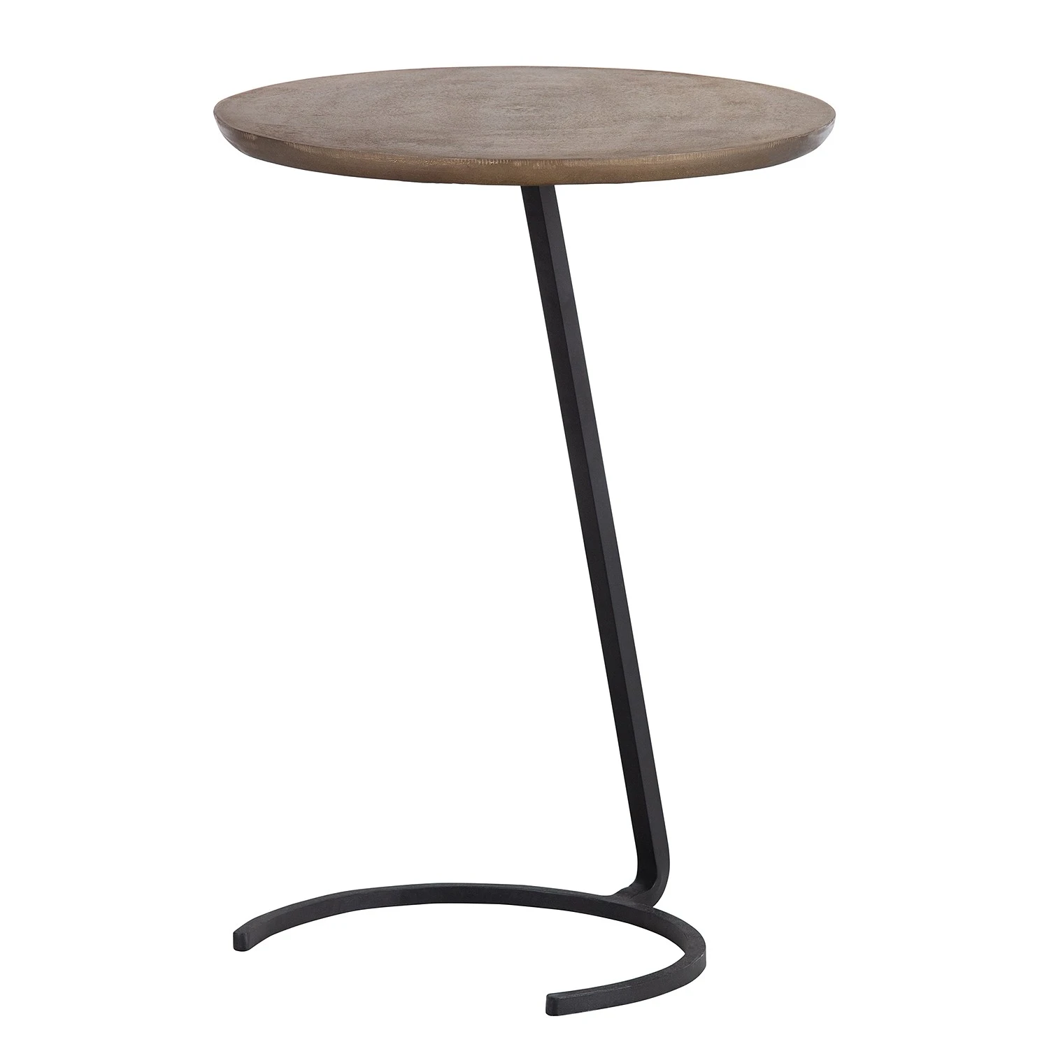 Red Living Beistelltisch Zerano - Metall - Messing / Schwarz 1 Red Living Beistelltisch Zerano - Metall - Messing / Schwarz