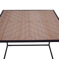 Red Living Couchtisch Talisay - Echtholzfurnier / Metall - Paulownia / Schwarz -Wohnzimmermöbel boutique en ligne 1000345889 220428 040 DETAILS P000000001000345889