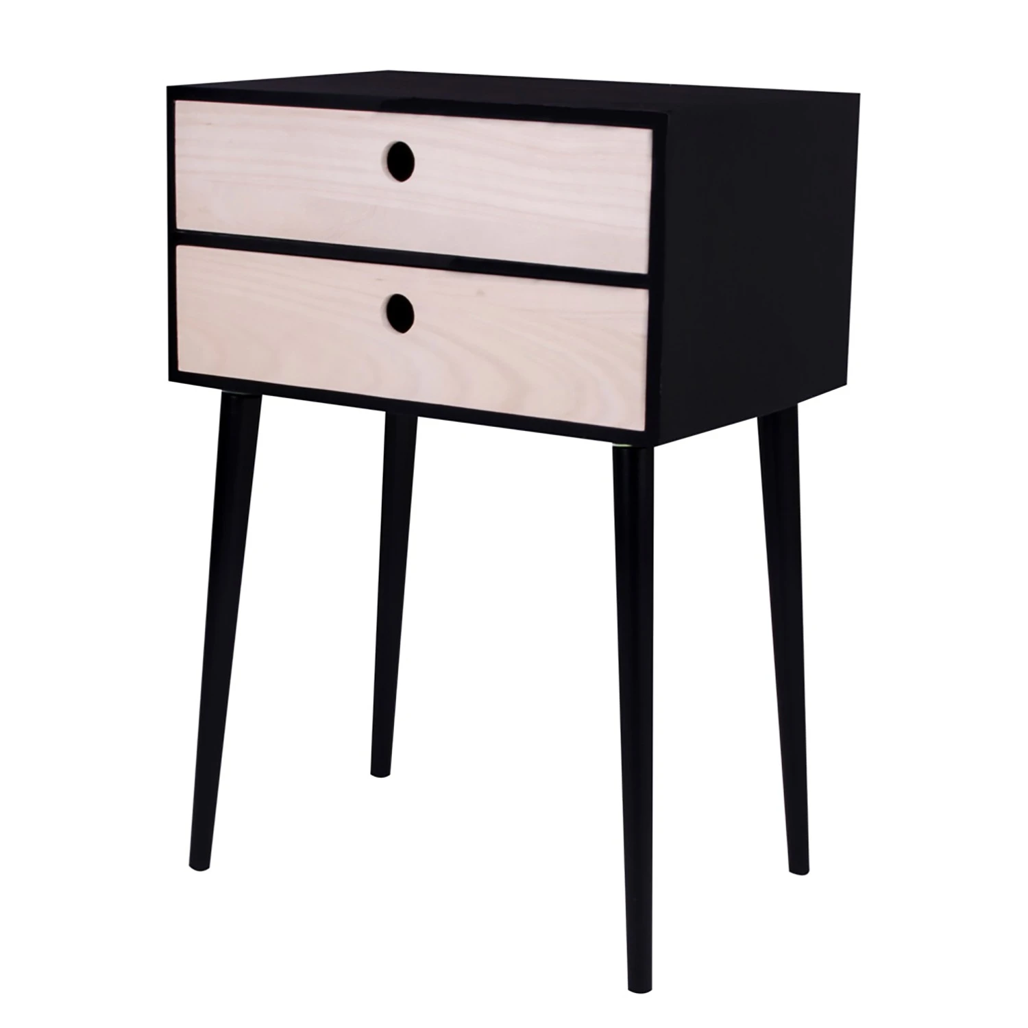 Norrwood Beistelltisch Rossville II - Schwarz 1 Norrwood Beistelltisch Rossville II - Schwarz