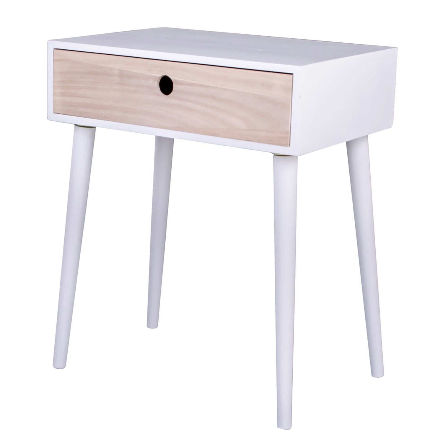 Norrwood Beistelltisch Rossville I - Weiß 1 Norrwood Beistelltisch Rossville I - Weiß