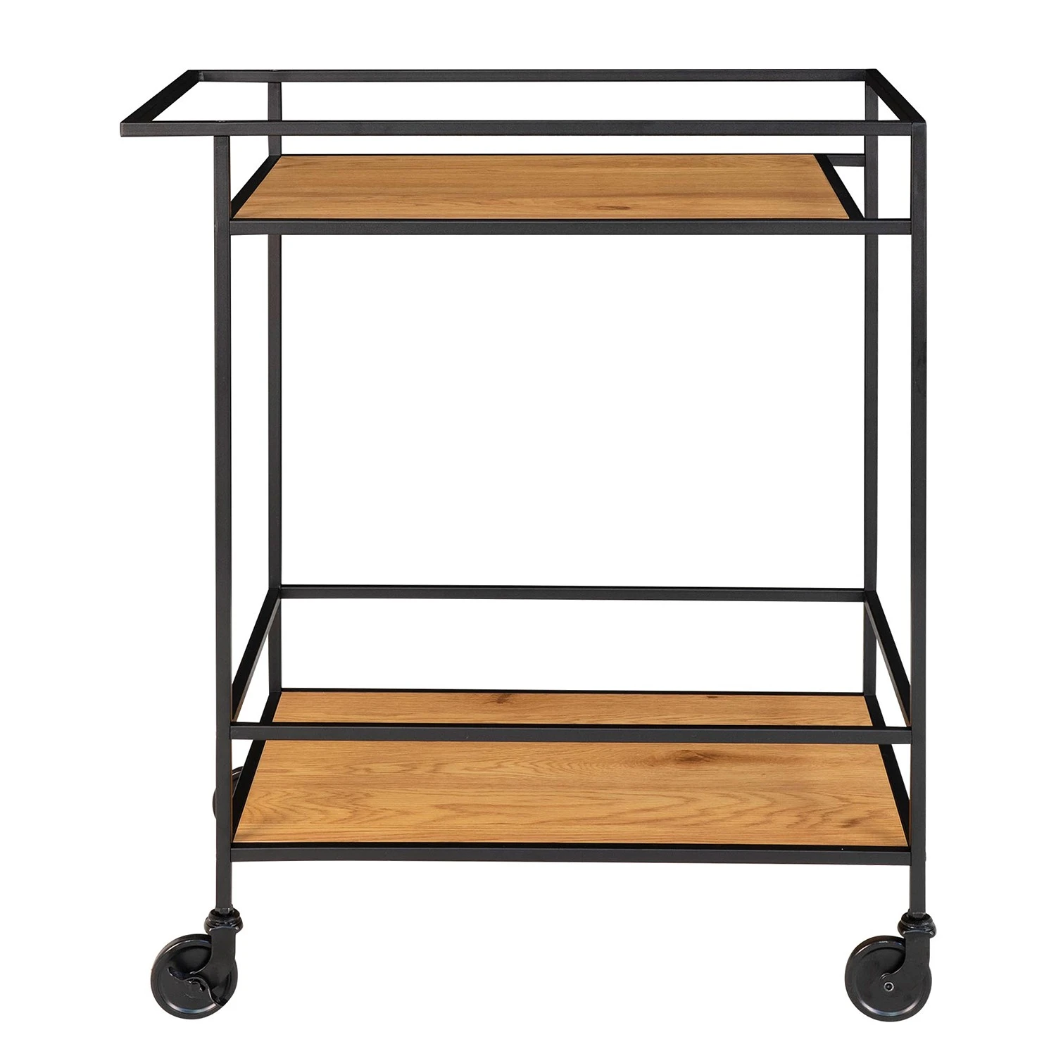 Red Living Servierwagen Arette - Eiche Dekor / Schwarz 4 Red Living Servierwagen Arette - Eiche Dekor / Schwarz – Bild 4