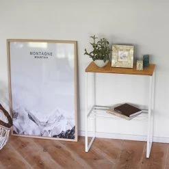 Beistelltisch Tosca - Esche massiv / Metall - Esche / Weiß -Wohnzimmermöbel boutique en ligne 1000347247 220505 021 MOOD DETAILS P000000001000347247 mood