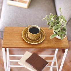 Beistelltisch Tosca - Esche massiv / Metall - Esche / Weiß -Wohnzimmermöbel boutique en ligne 1000347247 220505 031 DETAILS P000000001000347247