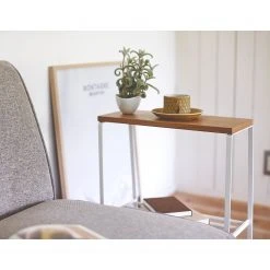 Beistelltisch Tosca - Esche massiv / Metall - Esche / Weiß -Wohnzimmermöbel boutique en ligne 1000347247 220505 034 DETAILS P000000001000347247