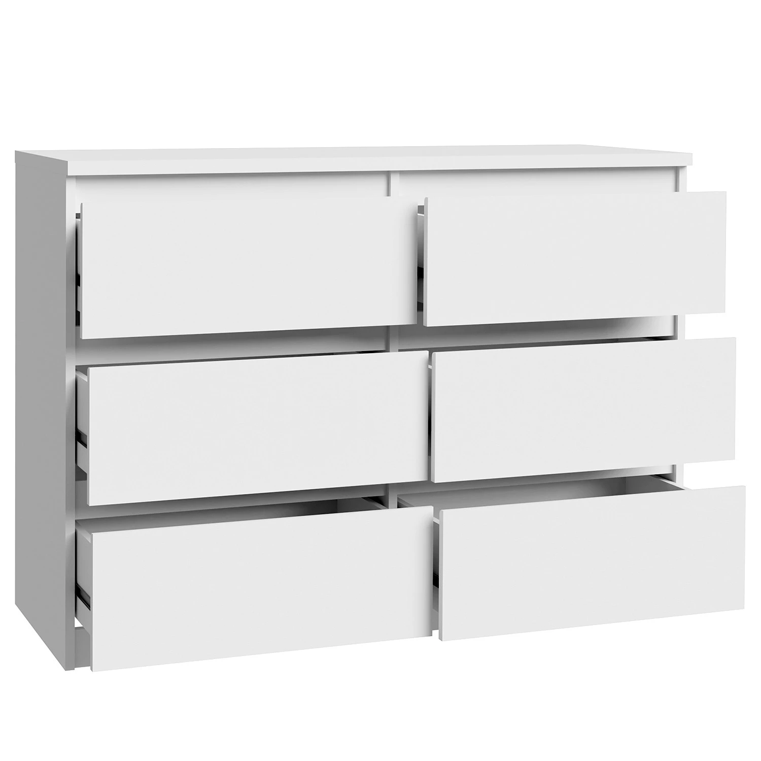 Loftscape Kommode Optima IV - Matt Weiß 3 Loftscape Kommode Optima IV - Matt Weiß – Bild 3