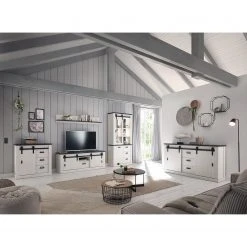 Ridgevalley Sideboard Shutter I - Pinie Weiß Dekor -Wohnzimmermöbel boutique en ligne 1000348674 220505 021 MOOD DETAILS P000000001000348674 mood