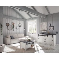 Ridgevalley Sideboard Shutter I - Pinie Weiß Dekor -Wohnzimmermöbel boutique en ligne 1000348674 220505 022 MOOD DETAILS P000000001000348674 mood