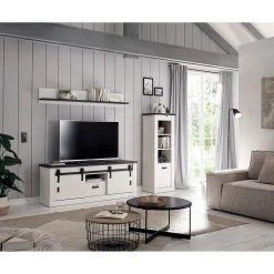 Ridgevalley TV-Lowboard Shutter I - Pinie Weiß Dekor -Wohnzimmermöbel boutique en ligne 1000348678 220505 022 MOOD DETAILS P000000001000348678 mood