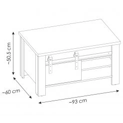 Ridgevalley Couchtisch Shutter - Pinie Weiß Dekor -Wohnzimmermöbel boutique en ligne 1000348679 220505 500 SKETCH DETAILS P000000001000348679 sketch