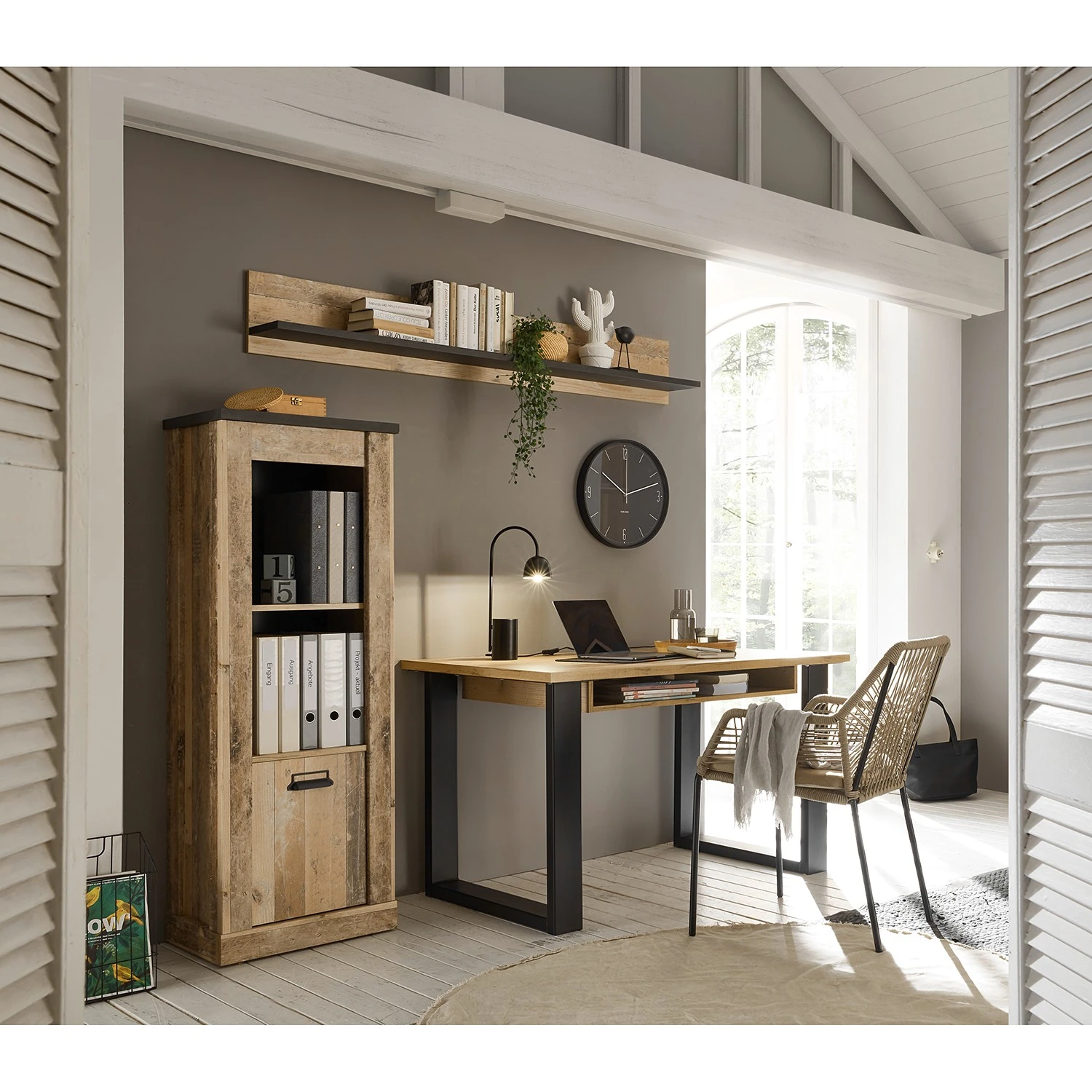 Ridgevalley Regal Shutter - Eiche Dekor 4 Ridgevalley Regal Shutter - Eiche Dekor – Bild 4