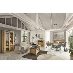 Ridgevalley Vitrinenschrank Shutter - Eiche Dekor -Wohnzimmermöbel boutique en ligne 1000348691 220505 023 MOOD DETAILS P000000001000348691 mood