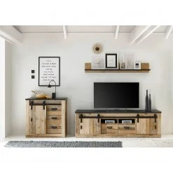 Ridgevalley TV-Lowboard Shutter II - Eiche Dekor -Wohnzimmermöbel boutique en ligne 1000348694 220505 021 MOOD DETAILS P000000001000348694 mood