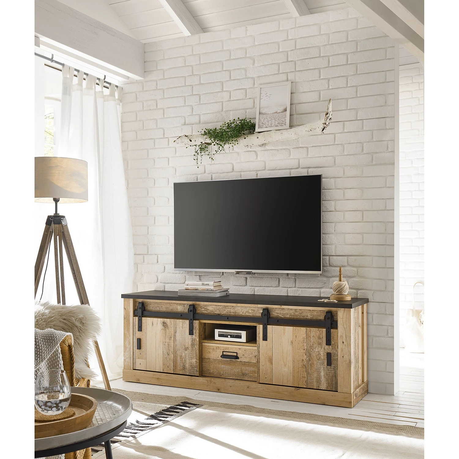 Ridgevalley TV-Lowboard Shutter I - Eiche Dekor 3 Ridgevalley TV-Lowboard Shutter I - Eiche Dekor – Bild 3