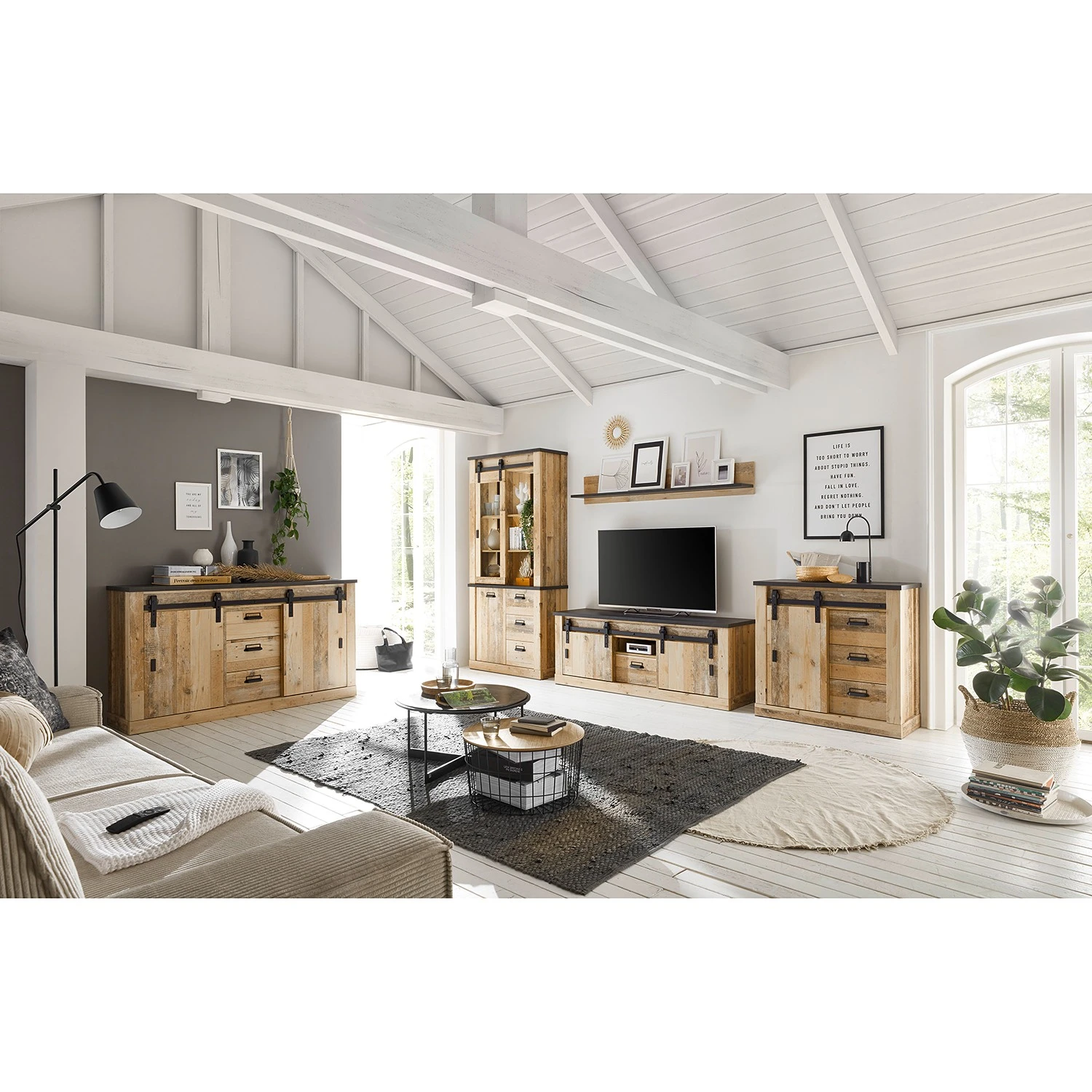 Ridgevalley Sideboard Shutter I - Eiche Dekor 3 Ridgevalley Sideboard Shutter I - Eiche Dekor – Bild 3