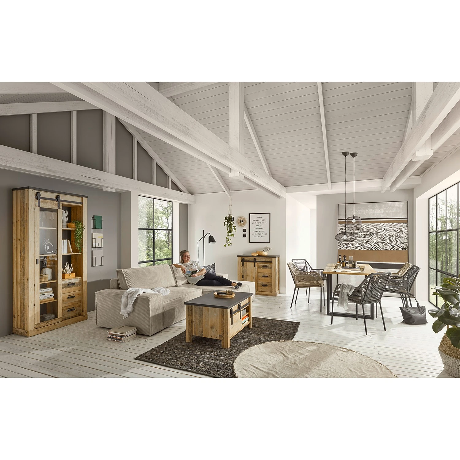 Ridgevalley Couchtisch Shutter - Eiche Dekor 5 Ridgevalley Couchtisch Shutter - Eiche Dekor – Bild 5