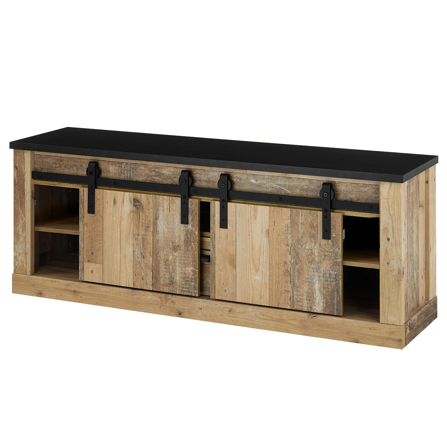 Ridgevalley Wohnwand Shutter IV (4-teilig) - Eiche Dekor 11 Ridgevalley Wohnwand Shutter IV (4-teilig) - Eiche Dekor – Bild 11