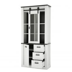 Ridgevalley Wohnwand Shutter IV (4-teilig) - Pinie Weiß Dekor 27 Ridgevalley Wohnwand Shutter IV (4-teilig) - Pinie Weiß Dekor -Wohnzimmermöbel boutique en ligne 1000348729 220505 035 DETAILS P000000001000348729