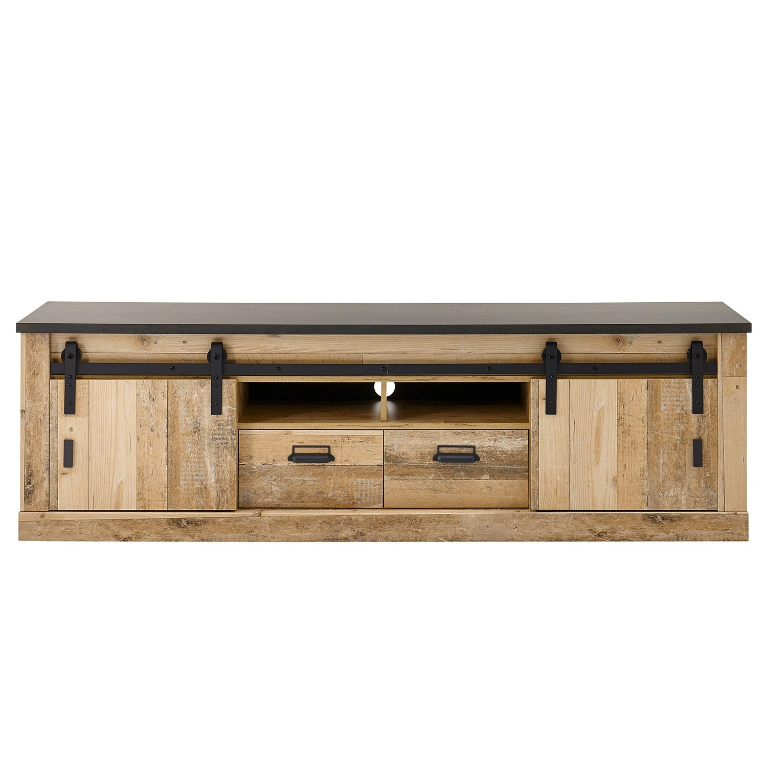 Ridgevalley Wohnwand Shutter II (3-teilig) - Eiche Dekor 9 Ridgevalley Wohnwand Shutter II (3-teilig) - Eiche Dekor – Bild 9