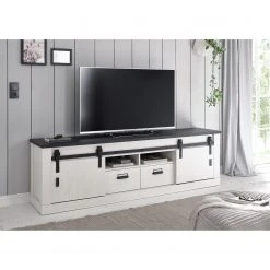 Ridgevalley Wohnwand Shutter II (3-teilig) - Pinie Weiß Dekor 18 Ridgevalley Wohnwand Shutter II (3-teilig) - Pinie Weiß Dekor -Wohnzimmermöbel boutique en ligne 1000348731 220505 021 MOOD DETAILS P000000001000348731 mood