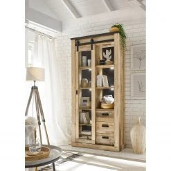 Ridgevalley Wohnwand Shutter V (3-teilig) - Eiche Dekor -Wohnzimmermöbel boutique en ligne 1000348732 220505 021 MOOD DETAILS P000000001000348732 mood