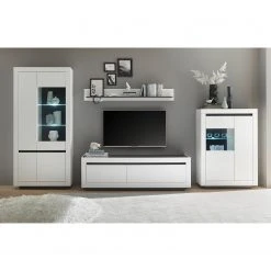 Loftscape Vitrinenschrank Accra - Weiß / Anthrazit -Wohnzimmermöbel boutique en ligne 1000348825 220506 022 MOOD DETAILS P000000001000348825 mood