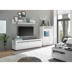 Loftscape TV-Lowboard Accra II - Weiß / Anthrazit -Wohnzimmermöbel boutique en ligne 1000348828 220506 022 MOOD DETAILS P000000001000348828 mood